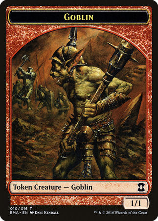 Goblin Token [Eternal Masters Tokens] | Exor Games Bridgewater