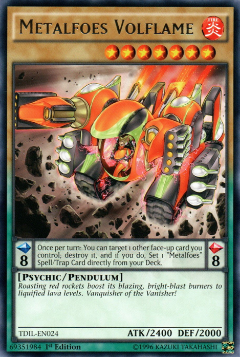 Metalfoes Volflame [TDIL-EN024] Rare | Exor Games Bridgewater