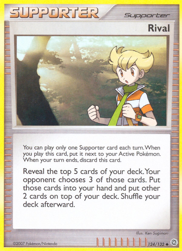 Rival (124/132) [Diamond & Pearl: Secret Wonders] | Exor Games Bridgewater