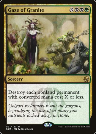 Gaze of Granite [GRN Guild Kit] | Exor Games Bridgewater