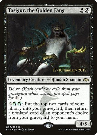 Tasigur, the Golden Fang [Fate Reforged Promos] | Exor Games Bridgewater