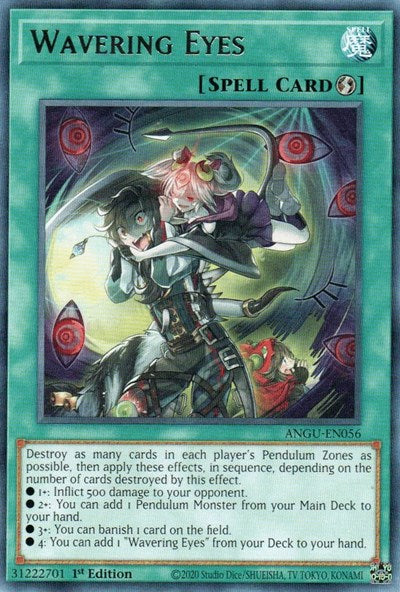 Wavering Eyes (Rare) [ANGU-EN056] Rare | Exor Games Bridgewater