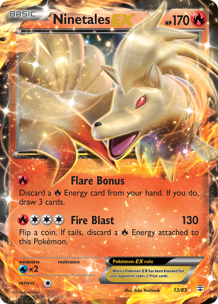 Ninetales EX (13/83) [XY: Generations] | Exor Games Bridgewater