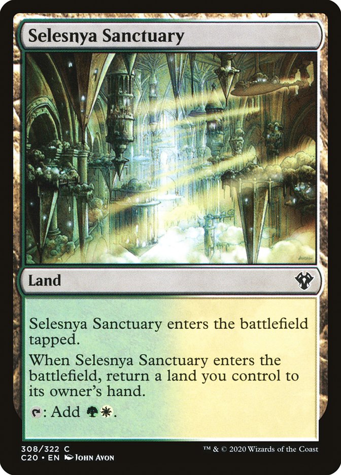 Selesnya Sanctuary [Commander 2020] | Exor Games Bridgewater