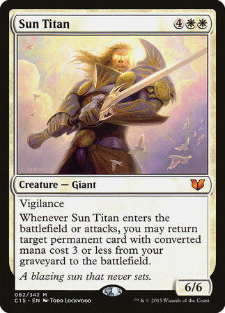 Sun Titan [Commander 2015] | Exor Games Bridgewater