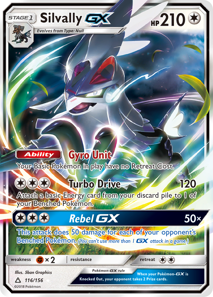 Silvally GX (116/156) [Sun & Moon: Ultra Prism] | Exor Games Bridgewater