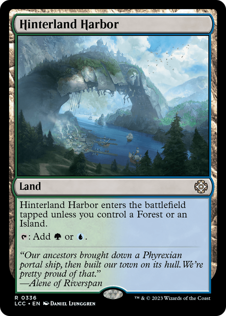 Hinterland Harbor [The Lost Caverns of Ixalan Commander] | Exor Games Bridgewater