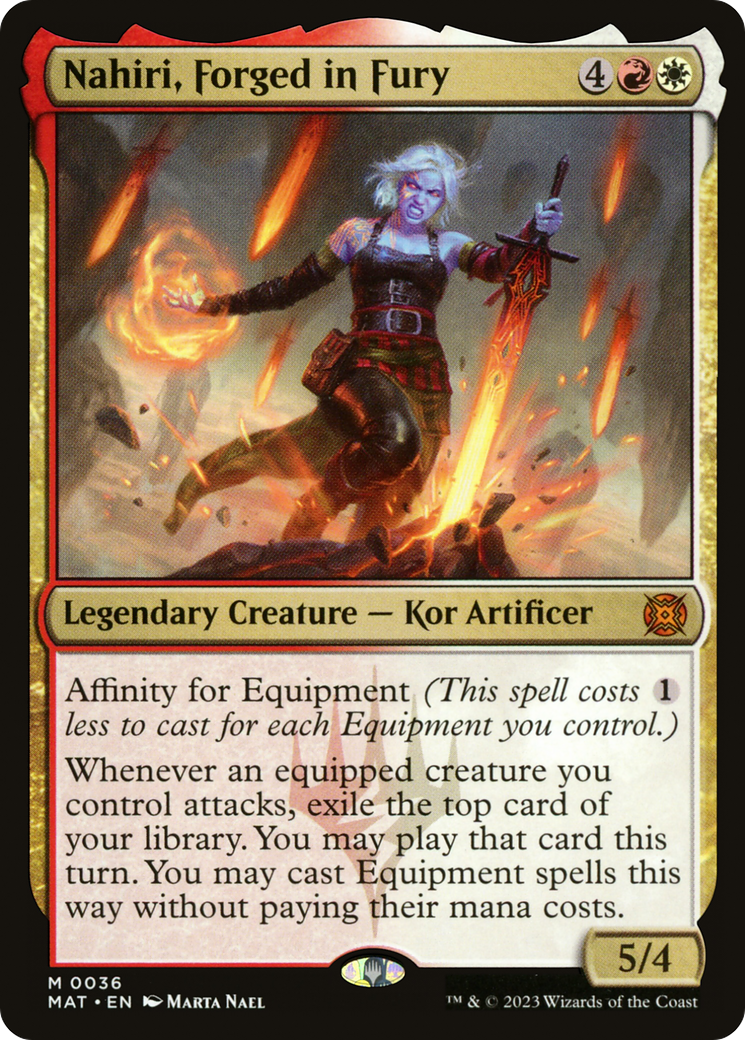 Nahiri, Forged in Fury [March of the Machine: The Aftermath] | Exor Games Bridgewater