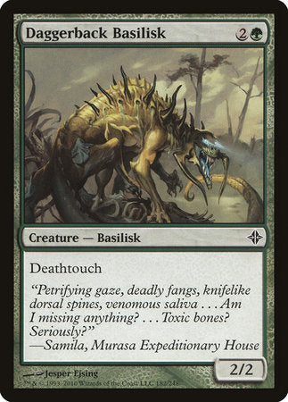 Daggerback Basilisk [Rise of the Eldrazi] | Exor Games Bridgewater