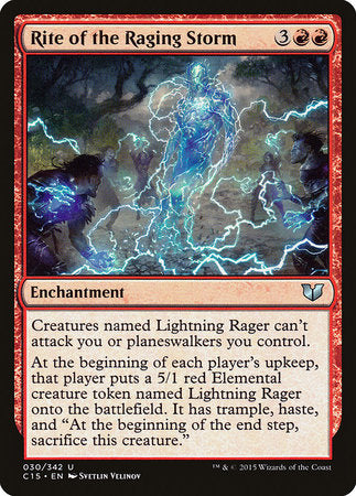 Rite of the Raging Storm [Commander 2015] | Exor Games Bridgewater