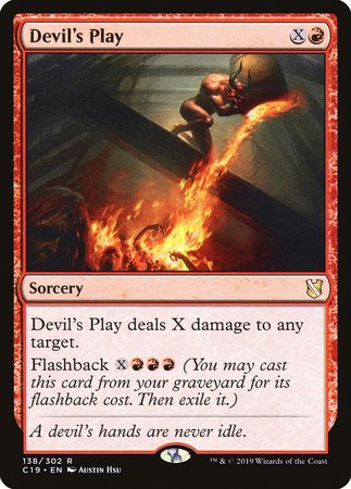 Devil's Play [Commander 2019] | Exor Games Bridgewater