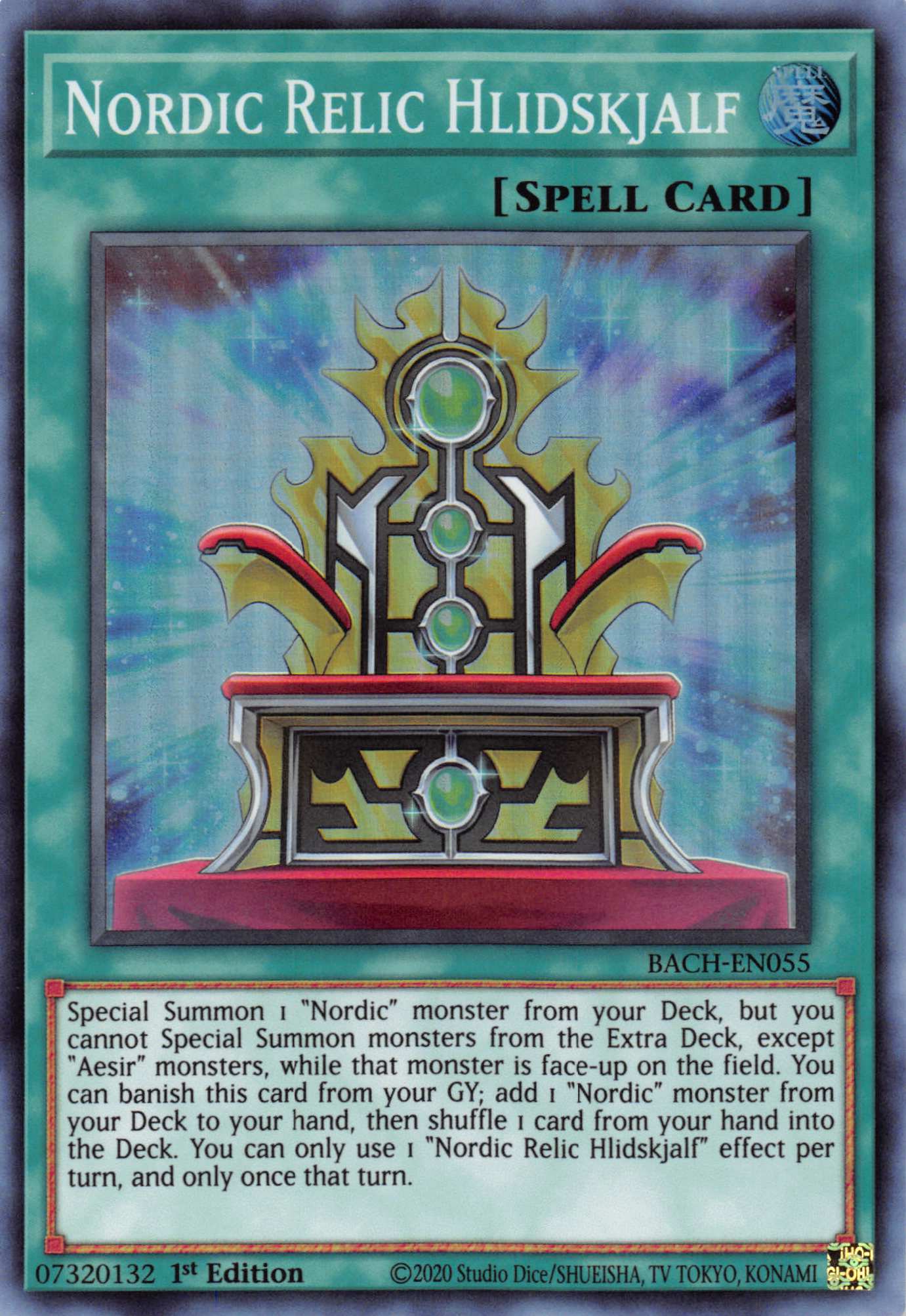 Nordic Relic Hlidskjalf [BACH-EN055] Super Rare | Exor Games Bridgewater