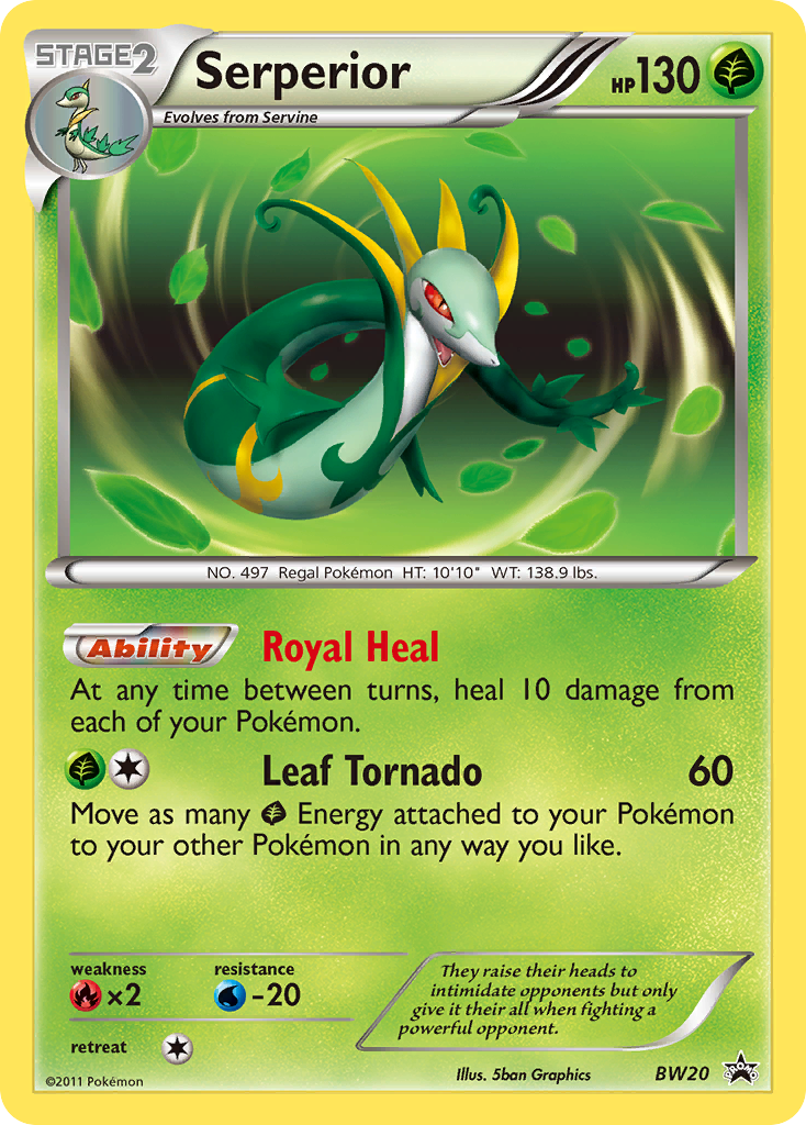 Serperior (BW20) [Black & White: Black Star Promos] | Exor Games Bridgewater