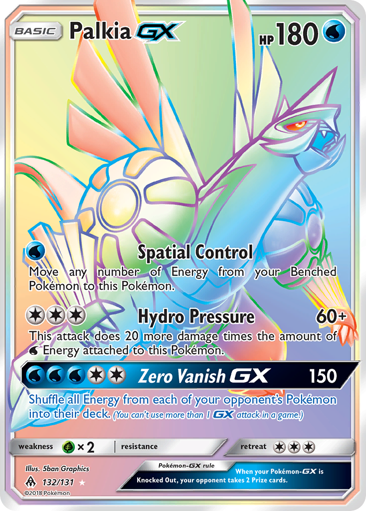 Palkia GX (132/131) [Sun & Moon: Forbidden Light] | Exor Games Bridgewater