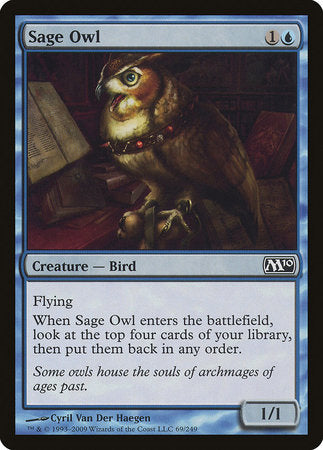 Sage Owl [Magic 2010] | Exor Games Bridgewater