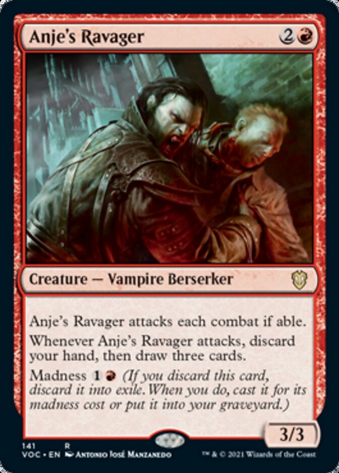 Anje's Ravager [Innistrad: Crimson Vow Commander] | Exor Games Bridgewater