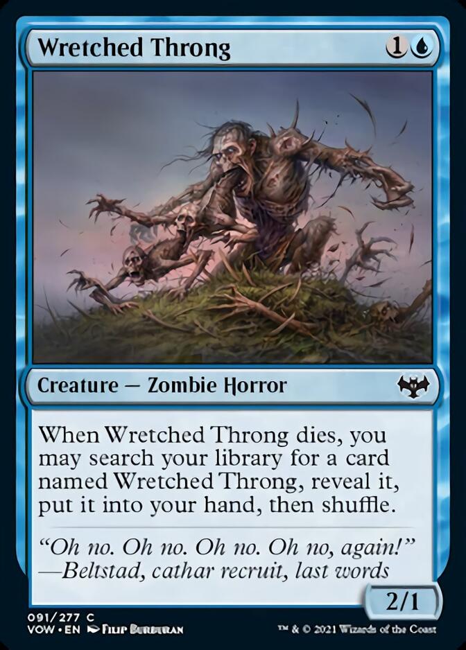 Wretched Throng [Innistrad: Crimson Vow] | Exor Games Bridgewater