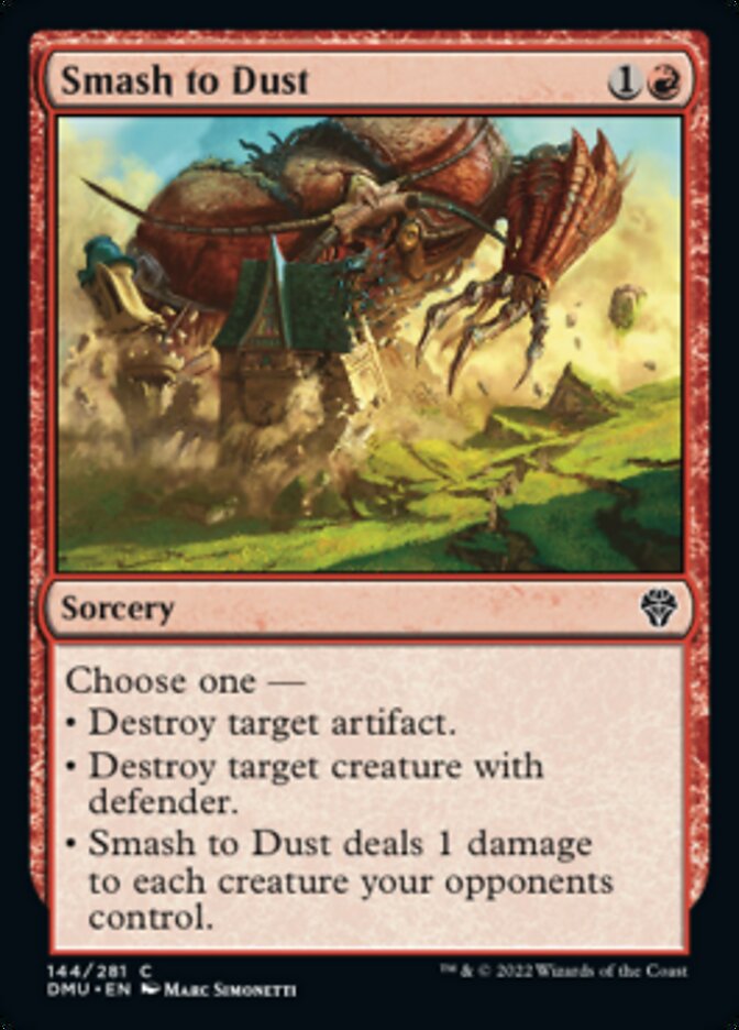 Smash to Dust [Dominaria United] | Exor Games Bridgewater