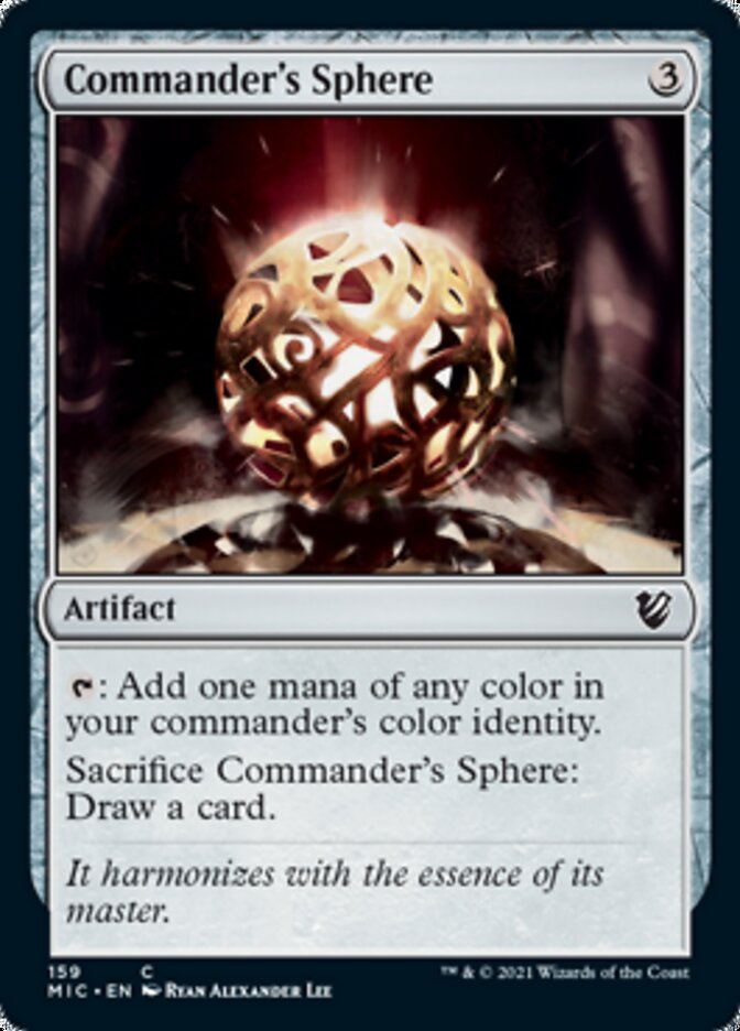 Commander's Sphere [Innistrad: Midnight Hunt Commander] | Exor Games Bridgewater