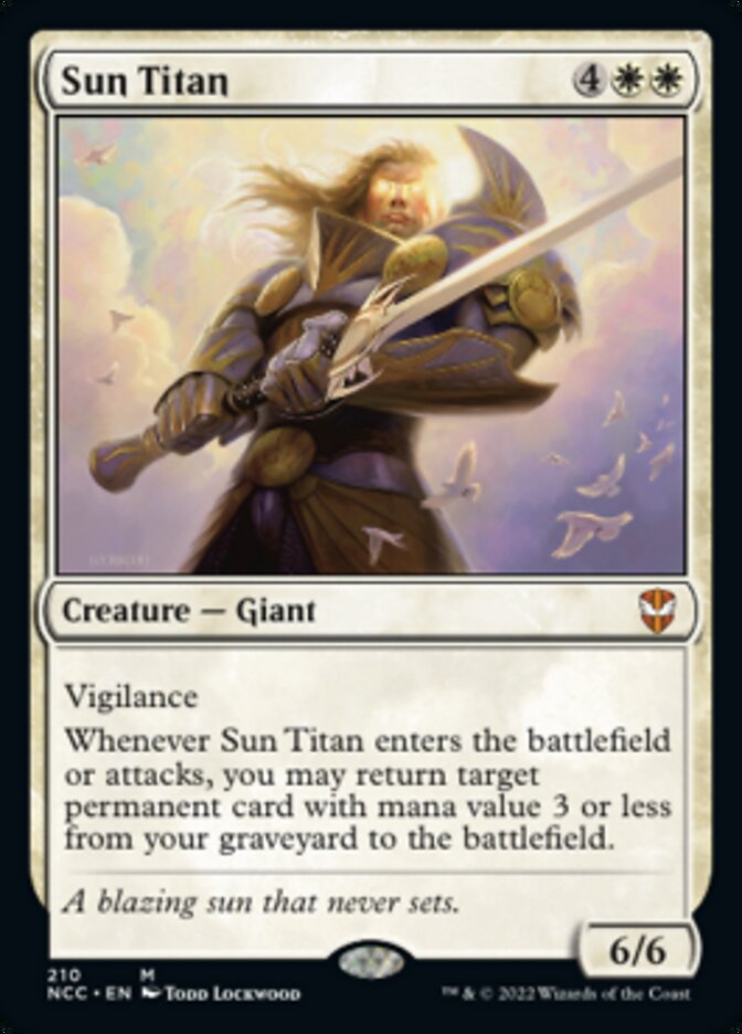 Sun Titan [Streets of New Capenna Commander] | Exor Games Bridgewater