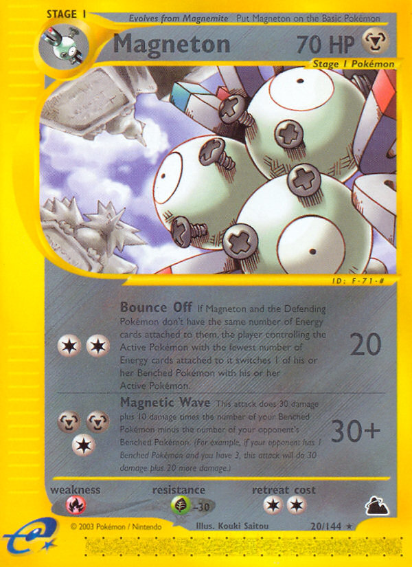 Magneton (20/144) [Skyridge] | Exor Games Bridgewater