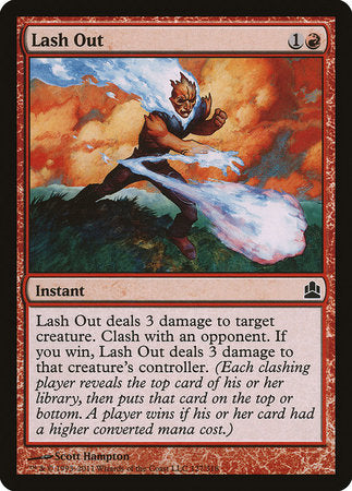 Lash Out [Commander 2011] | Exor Games Bridgewater