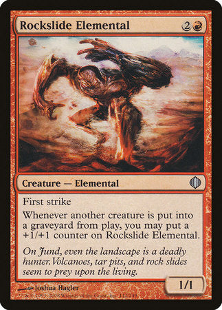 Rockslide Elemental [Shards of Alara] | Exor Games Bridgewater