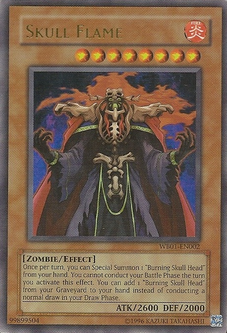 Skull Flame [WB01-EN002] Super Rare | Exor Games Bridgewater