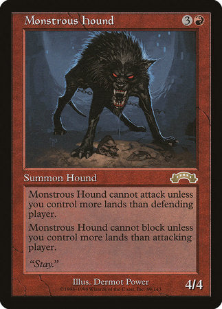 Monstrous Hound [Exodus] | Exor Games Bridgewater