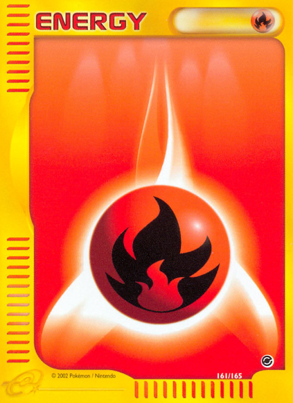 Fire Energy (161/165) [Expedition: Base Set] | Exor Games Bridgewater