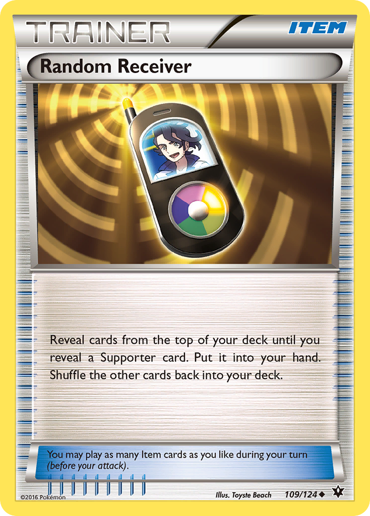 Random Receiver (109/124) [XY: Fates Collide] | Exor Games Bridgewater