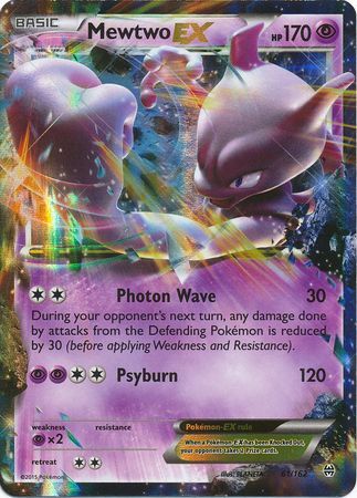 Mewtwo EX (61/162) (Jumbo Card) [XY: BREAKthrough] | Exor Games Bridgewater