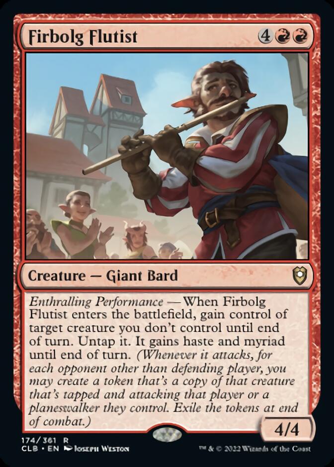 Firbolg Flutist [Commander Legends: Battle for Baldur's Gate] | Exor Games Bridgewater