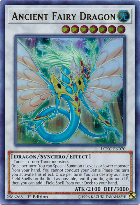 Ancient Fairy Dragon [LCKC-EN070] Ultra Rare | Exor Games Bridgewater