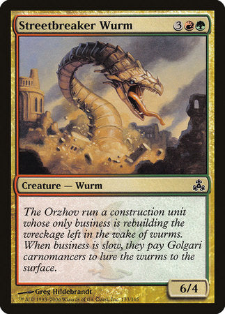 Streetbreaker Wurm [Guildpact] | Exor Games Bridgewater