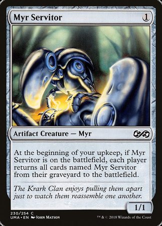 Myr Servitor [Ultimate Masters] | Exor Games Bridgewater