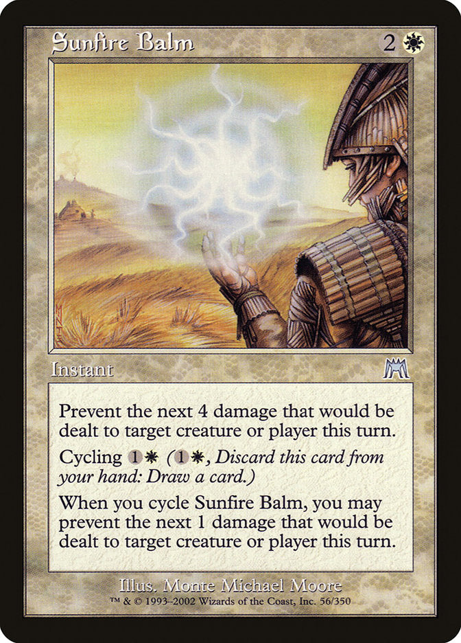 Sunfire Balm [Onslaught] | Exor Games Bridgewater