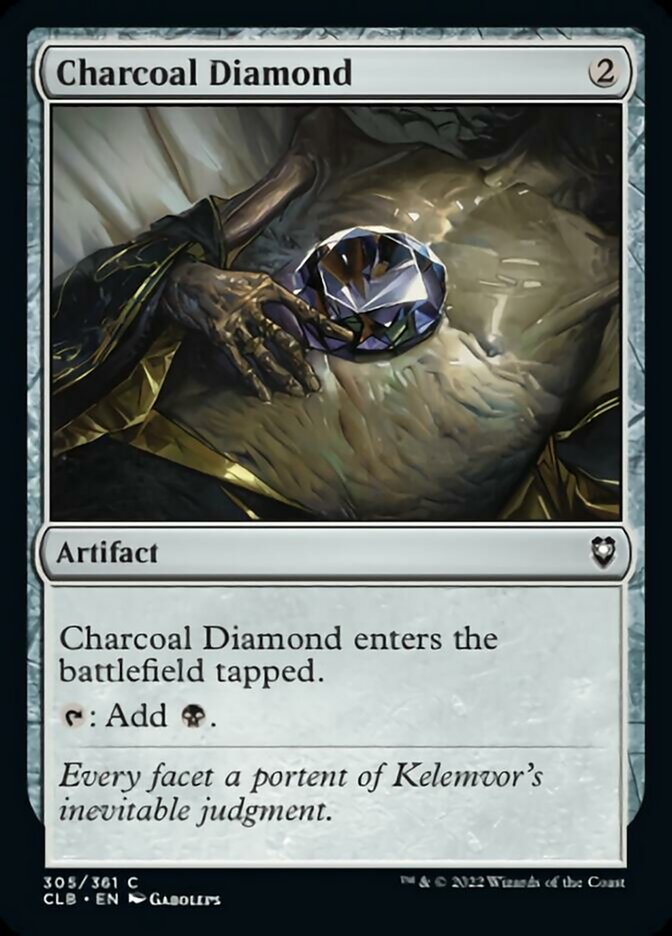 Charcoal Diamond [Commander Legends: Battle for Baldur's Gate] | Exor Games Bridgewater