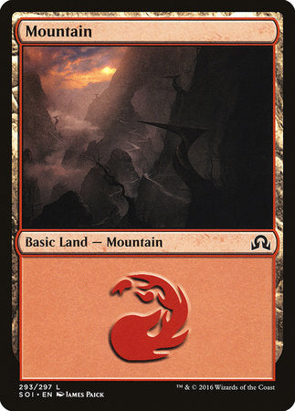 Mountain (293) [Shadows over Innistrad] | Exor Games Bridgewater