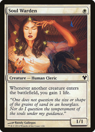 Soul Warden [Modern Event Deck 2014] | Exor Games Bridgewater