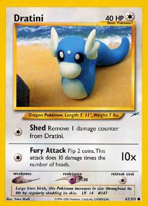 Dratini (63/105) [Neo Destiny Unlimited] | Exor Games Bridgewater