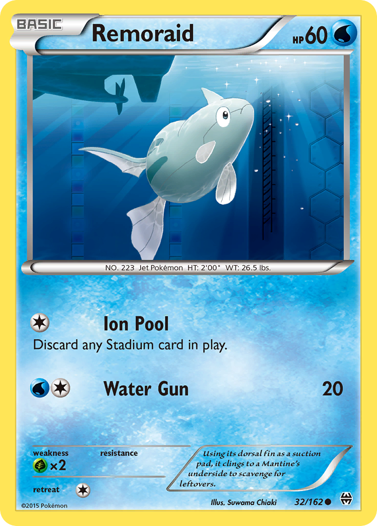 Remoraid (32/162) [XY: BREAKthrough] | Exor Games Bridgewater