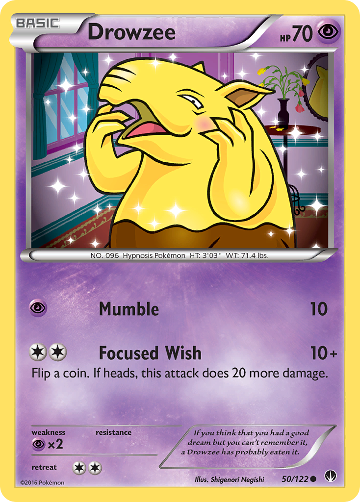 Drowzee (50/122) [XY: BREAKpoint] | Exor Games Bridgewater