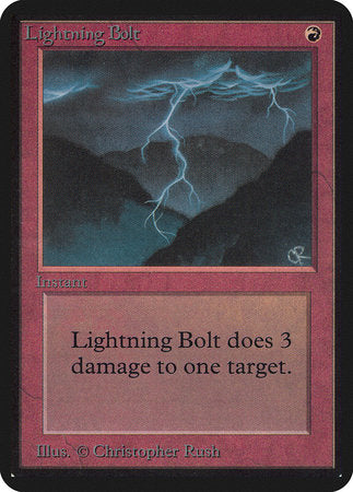 Lightning Bolt [Limited Edition Alpha] | Exor Games Bridgewater