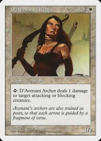 D'Avenant Archer [Fifth Edition] | Exor Games Bridgewater