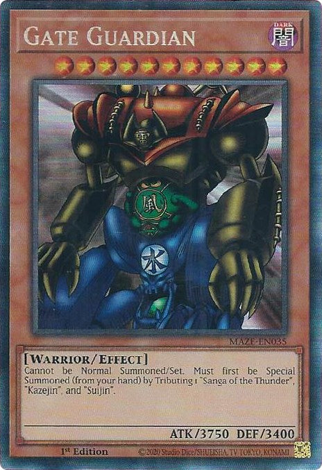 Gate Guardian [MAZE-EN035] Collector's Rare | Exor Games Bridgewater