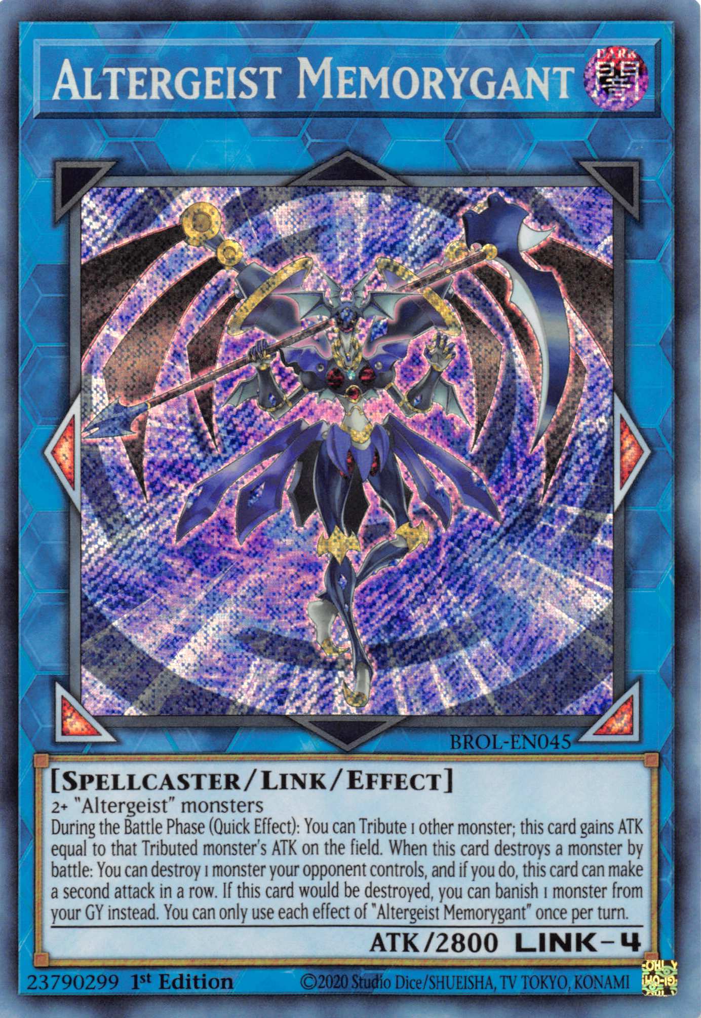 Altergeist Memorygant [BROL-EN045] Secret Rare | Exor Games Bridgewater