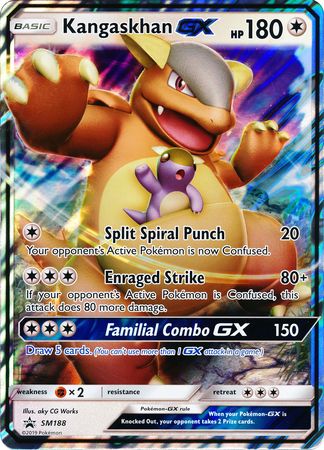 Kangaskhan GX (SM188) (Jumbo Card) [Sun & Moon: Black Star Promos] | Exor Games Bridgewater