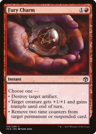 Fury Charm [Iconic Masters] | Exor Games Bridgewater