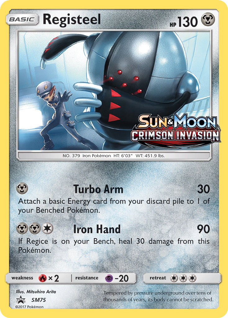 Registeel (SM75) [Sun & Moon: Black Star Promos] | Exor Games Bridgewater